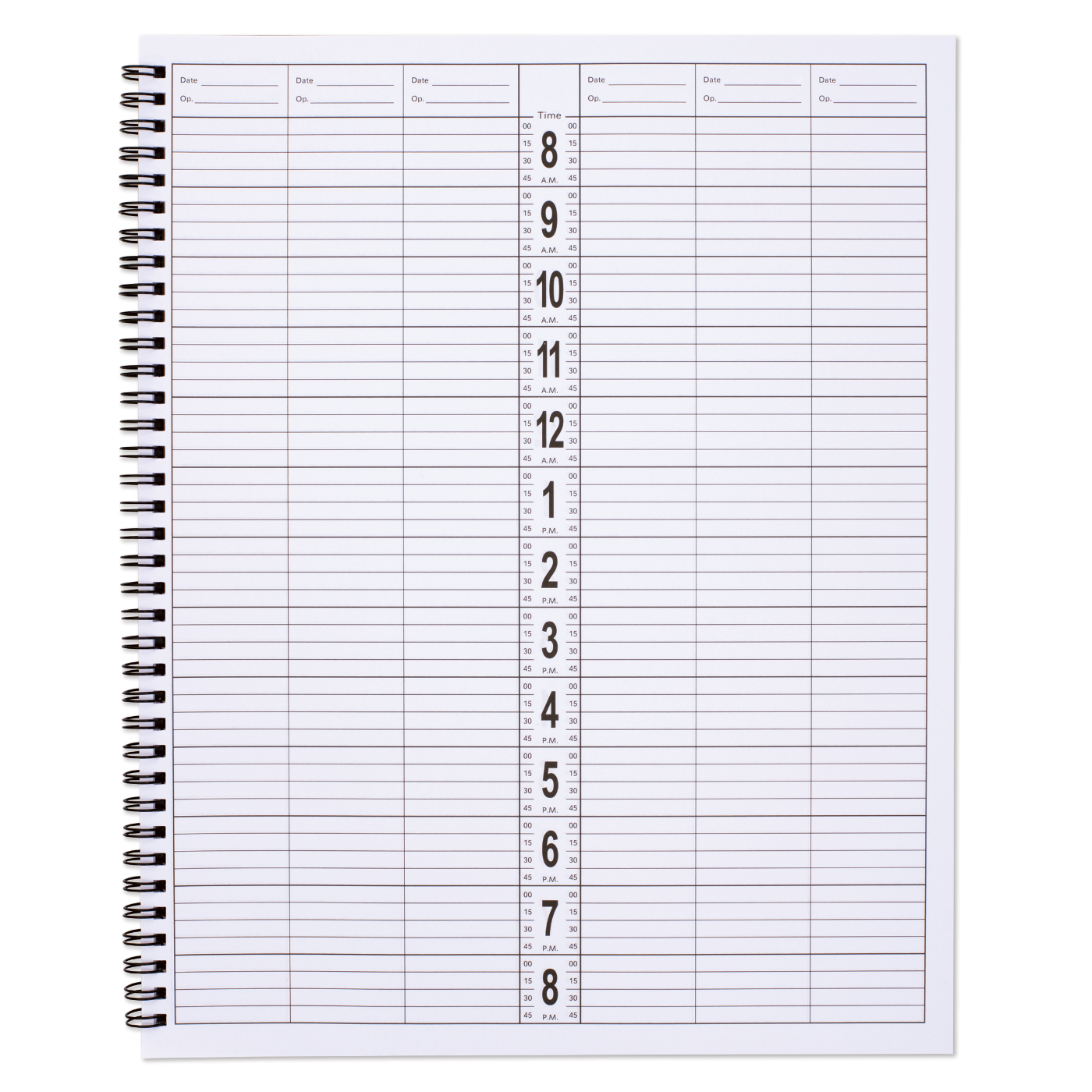 DL Pro Appointment Book 6-Column