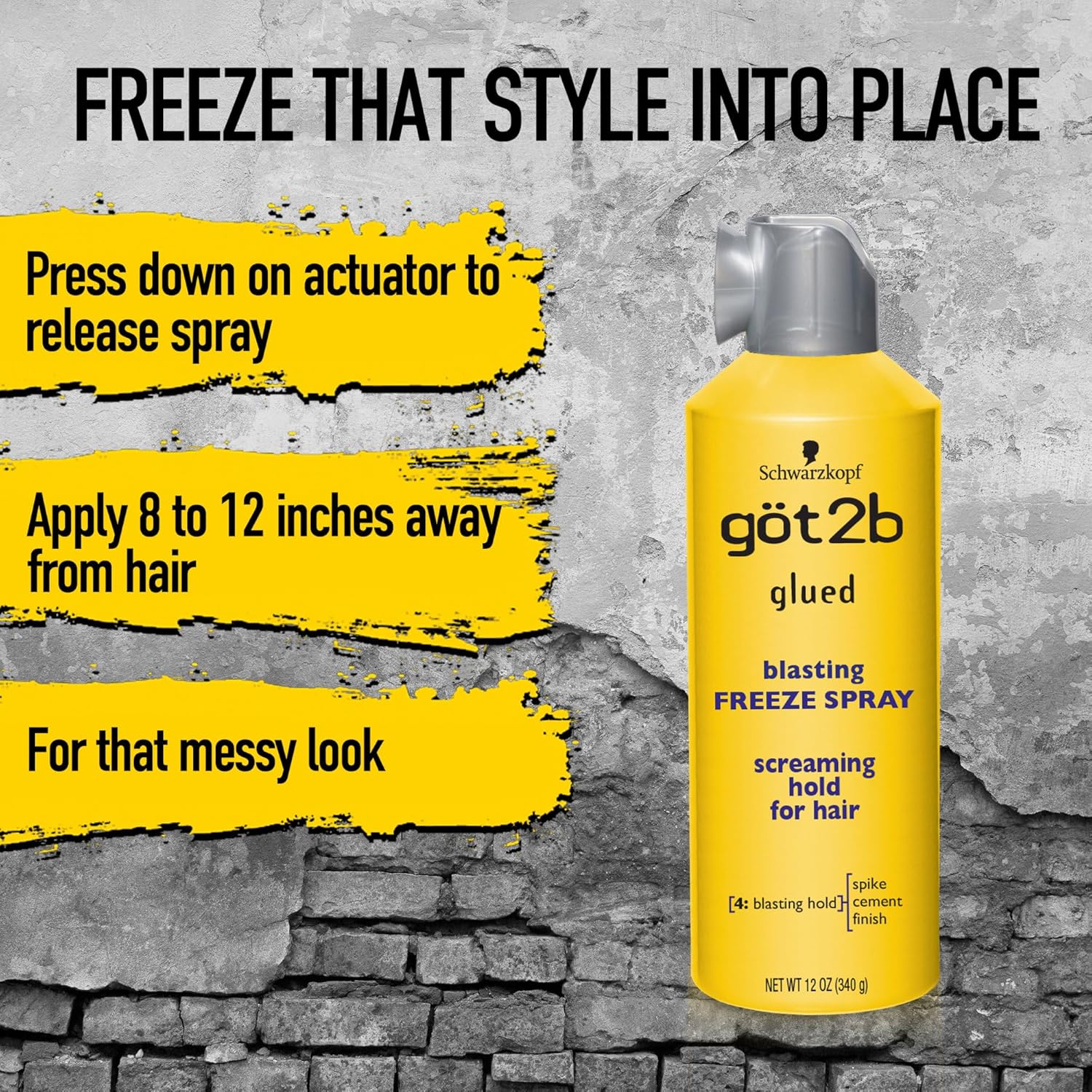 Got2b Blasting Freeze Spray 12 Oz