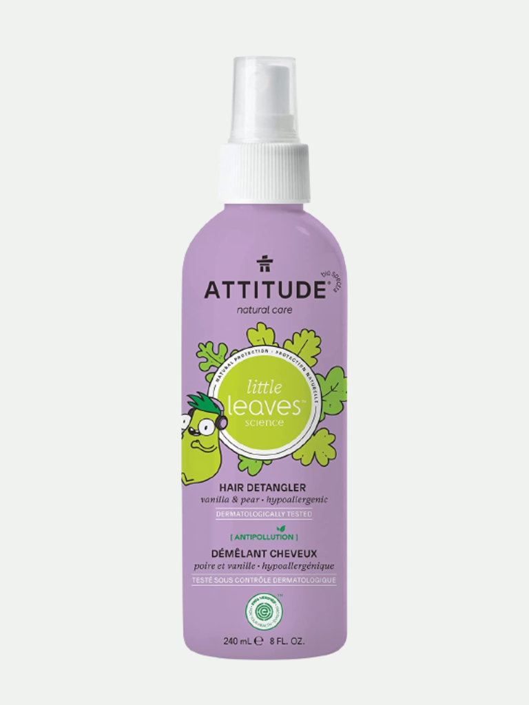 Attitude Kids Hair Detangler Vanilla & Pear 8 Fl Oz