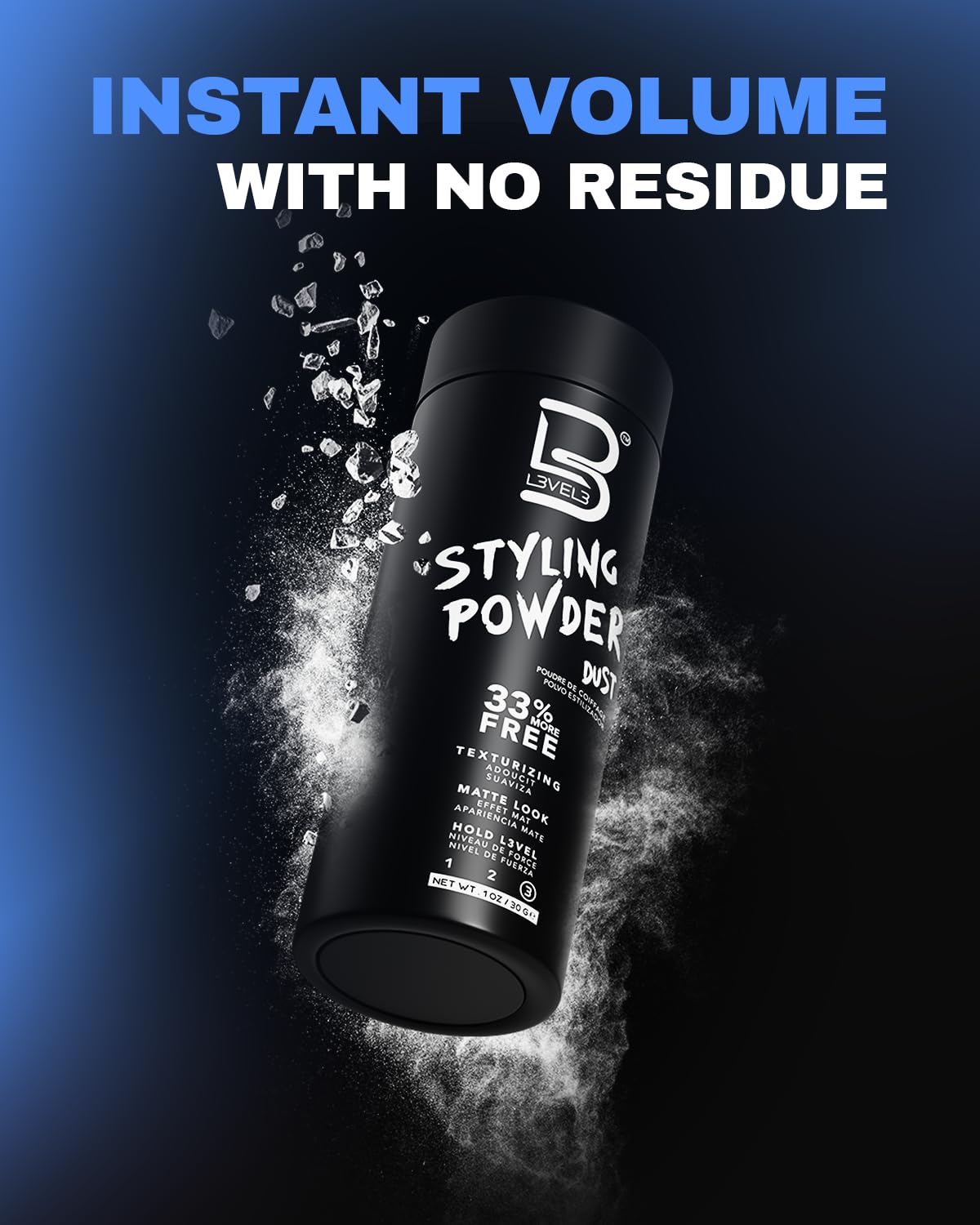 L3VEL3 Styling Powder Dust 1 Oz