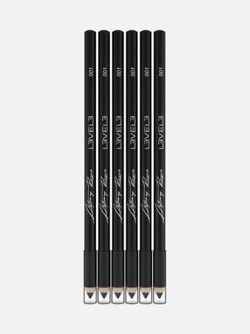 L3VEL3 Liner Pencils Black 6 Pcs