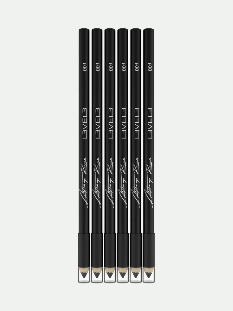 L3VEL3 Liner Pencils Black 6 Pcs