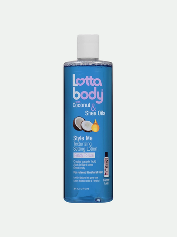 Lotta Body Coconut & Shea Oil Style Me Tex/set Lotion 12 Oz (Rtu)