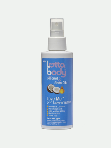 Lotta Body Coconut & Shea Oil Love Me 5-n-1 Leave In Treat 5.1 Oz