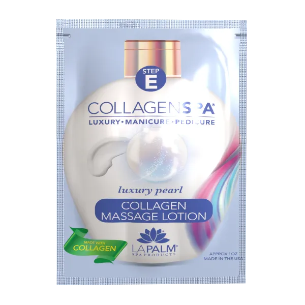 La Palm Collagen Spa 6 Step Manicure/Pedicure Kit Luxury Pearl