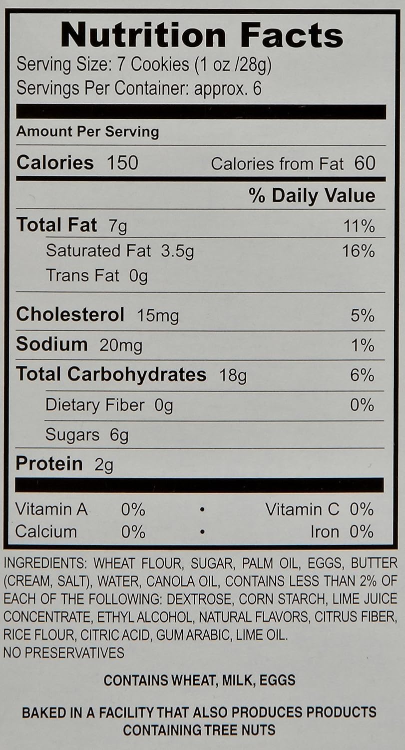 Mama Geraldines Cookie Key Lime 6 OZ