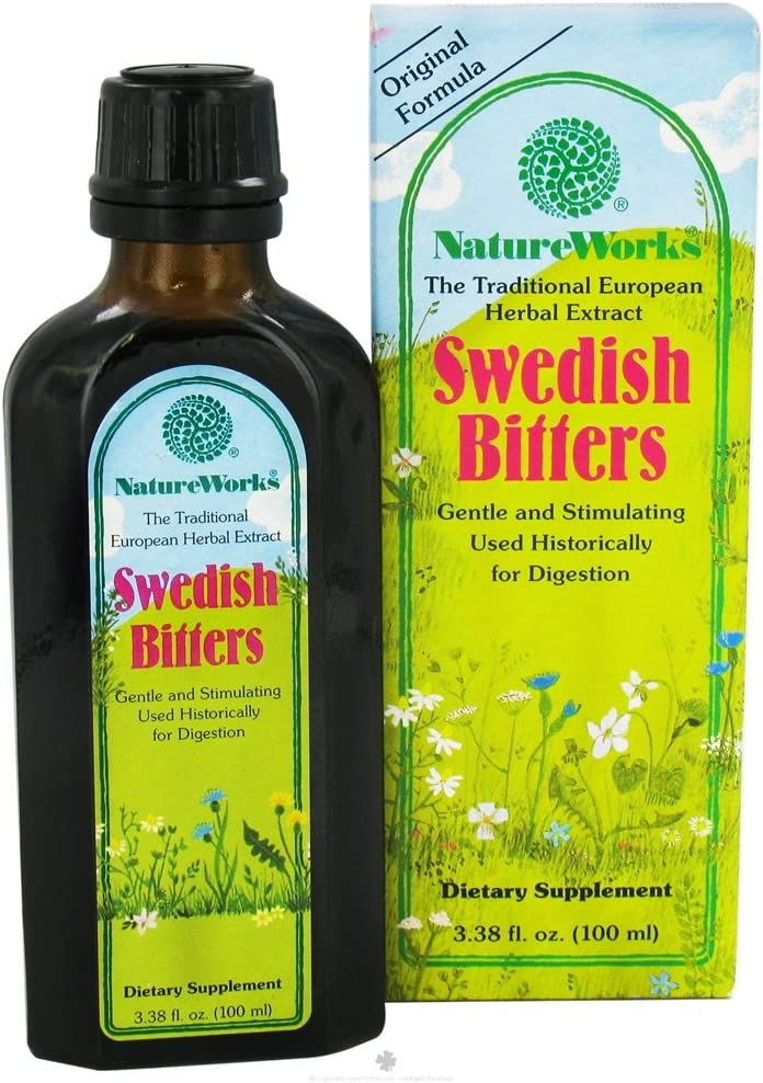 Nature's Work Swedish Bitters, 33.8 oz.