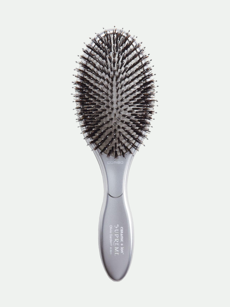 Olivia Garden Ceramic+Ion Supreme Combo Oval Cushioned Paddle Brush