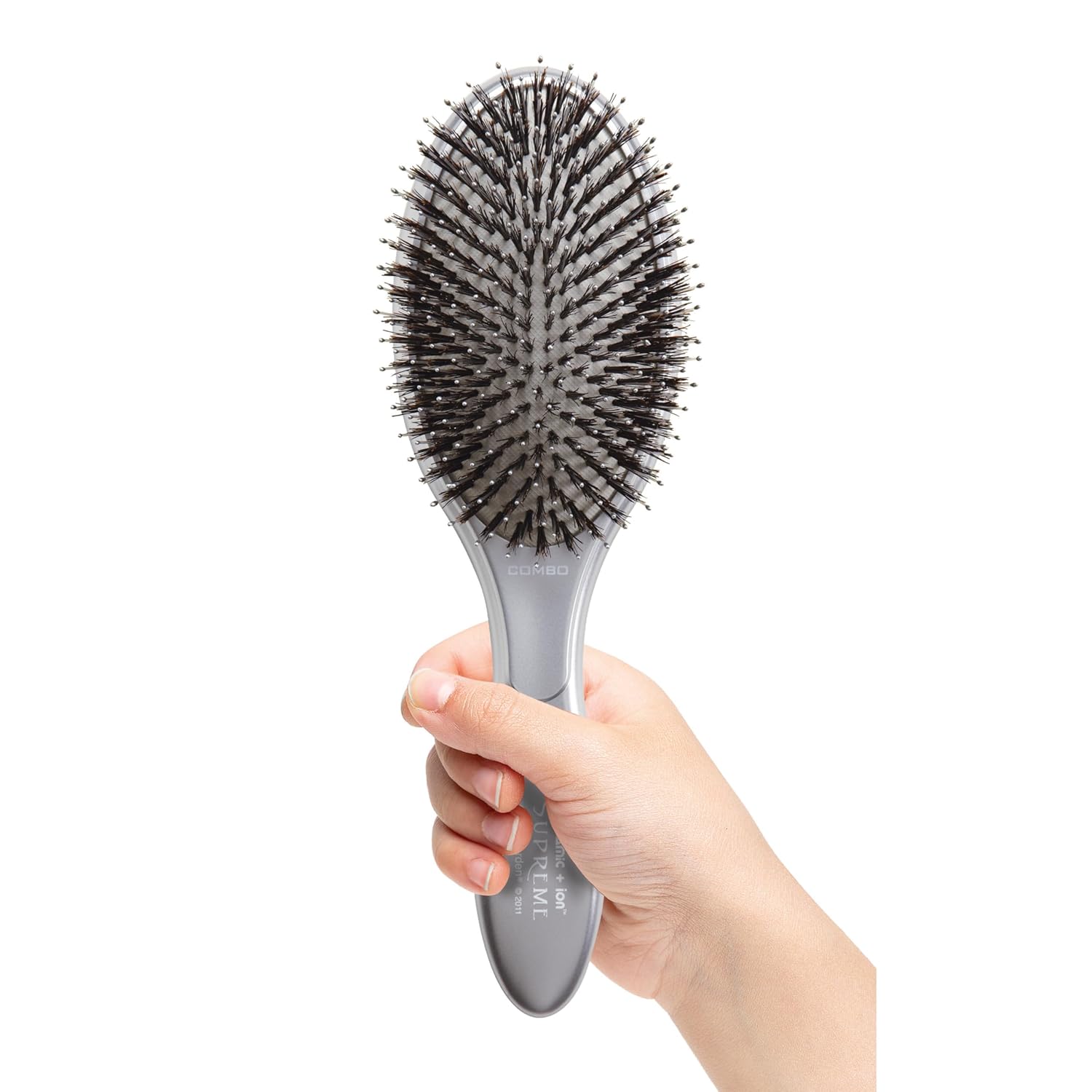 Olivia Garden Ceramic+Ion Supreme Combo Oval Cushioned Paddle Brush