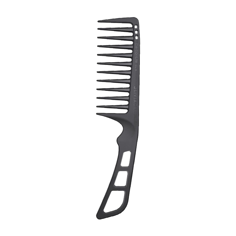 Olivia Garden CarbonLite Wide Tooth Comb with Handle