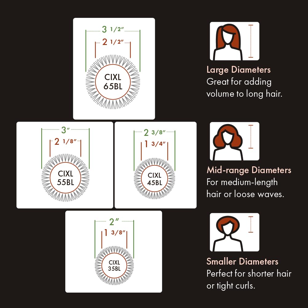 Olivia Garden Blossom Speed XL Ceramic+Ion Brush