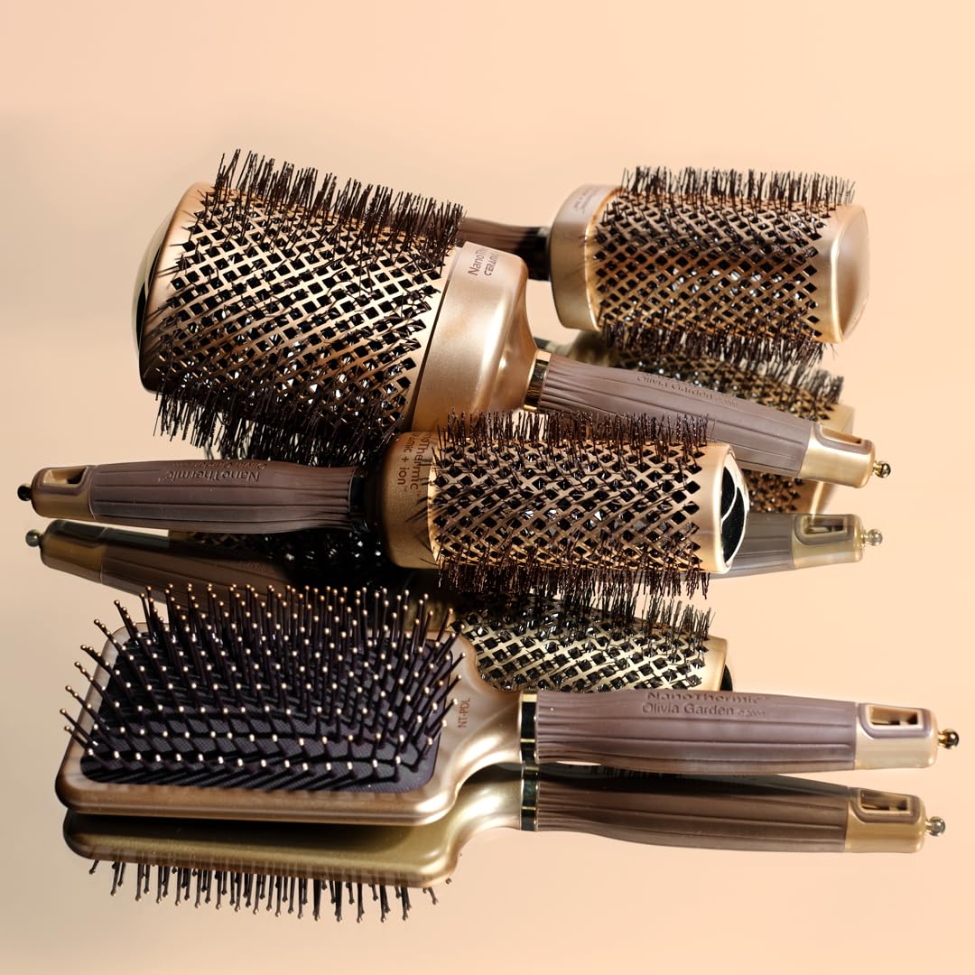 Olivia Garden NanoThermic Ceramic + Ion Large Paddle Brush