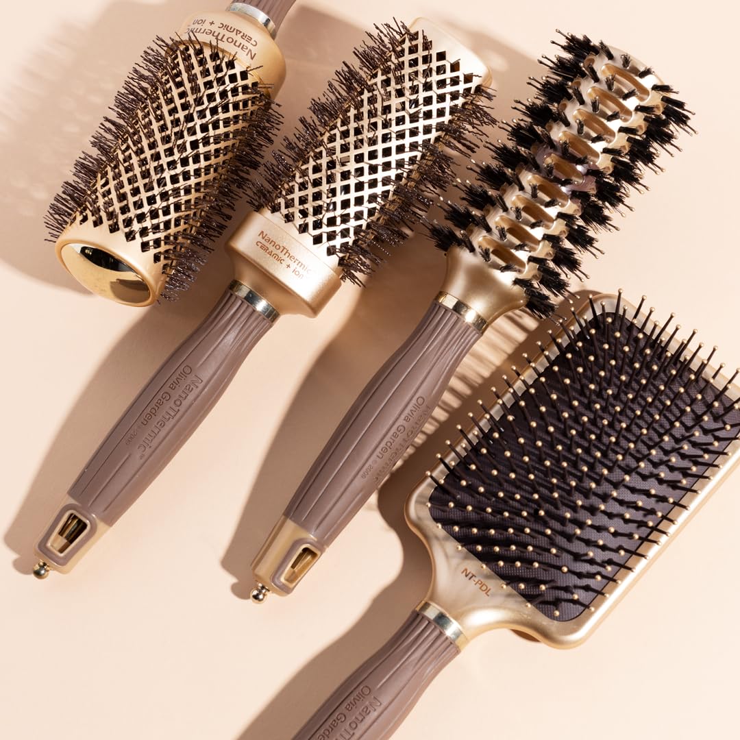 Olivia Garden NanoThermic Ceramic + Ion Large Paddle Brush