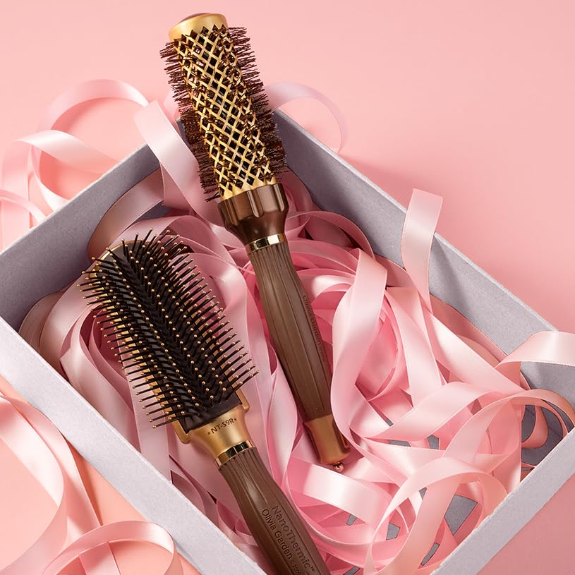 Olivia Garden NanoThermic Ceramic+Ion 9 Row Styling Brush