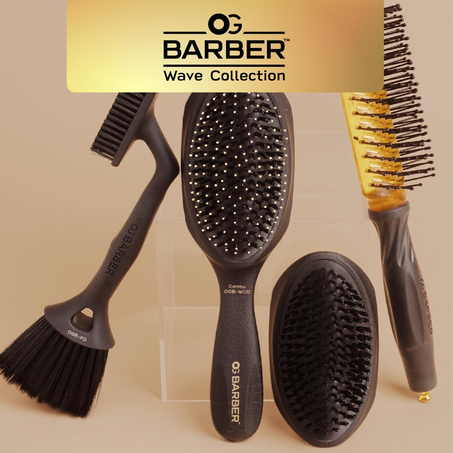 Olivia Garden OG Barber Combo Wave Brush