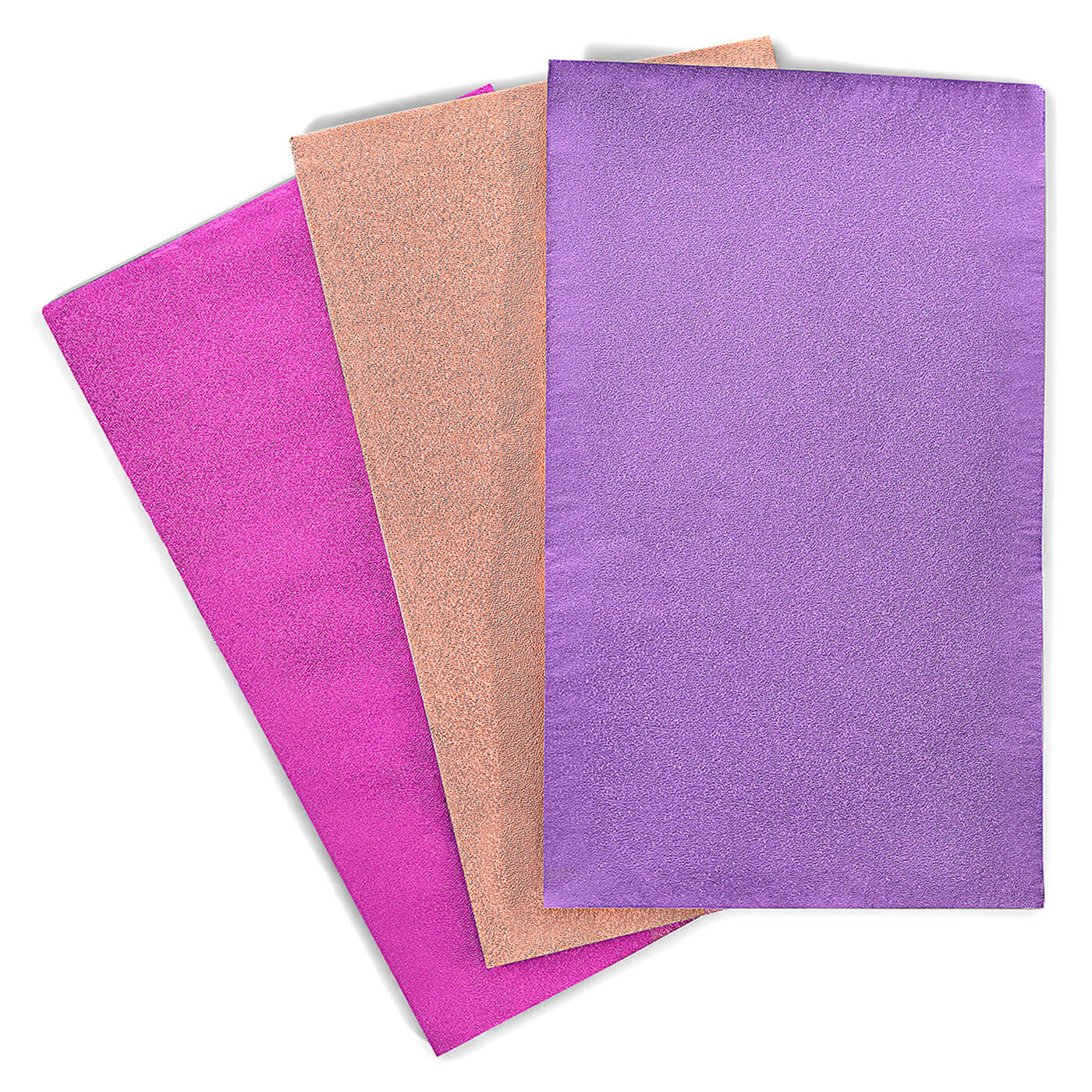 Product Club 225 ct. Embossed Pre-Cut Foil: 5" x 8" Assorted Colors