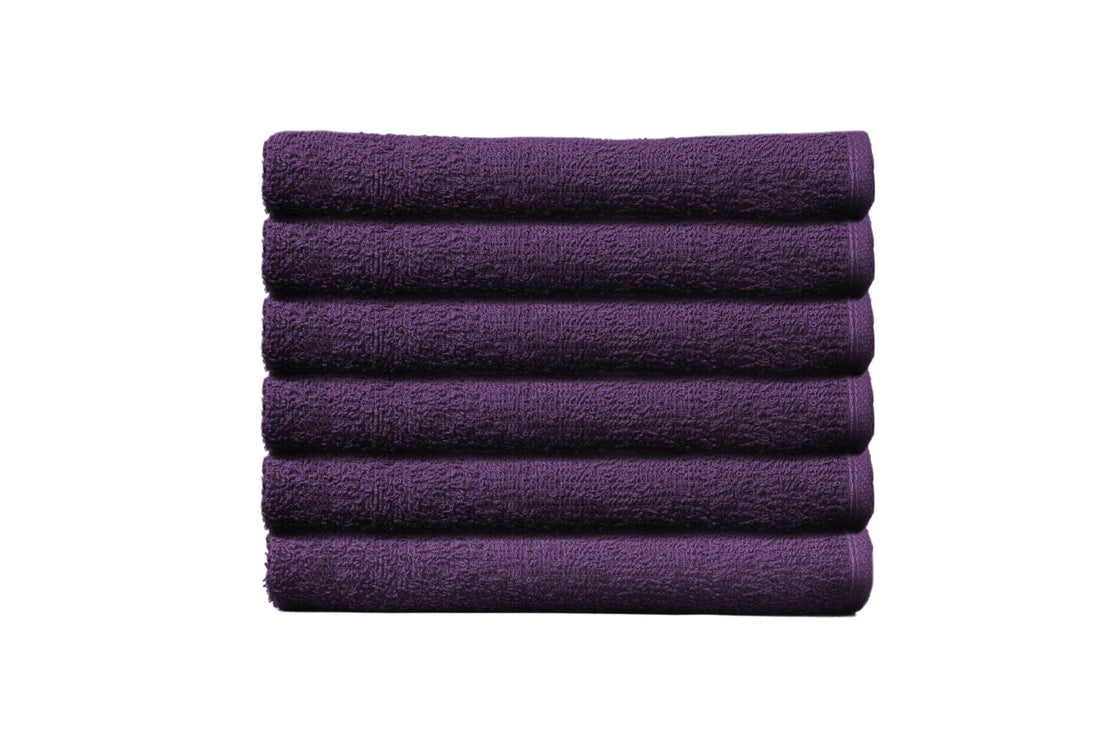 Protex Towels Edge 16" X 27" Plum - 12 Pack