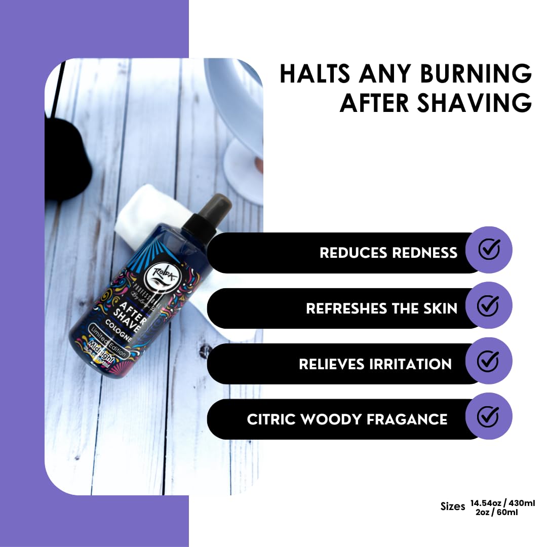 Rolda After Shave Cologne Midnight 14.54 Oz