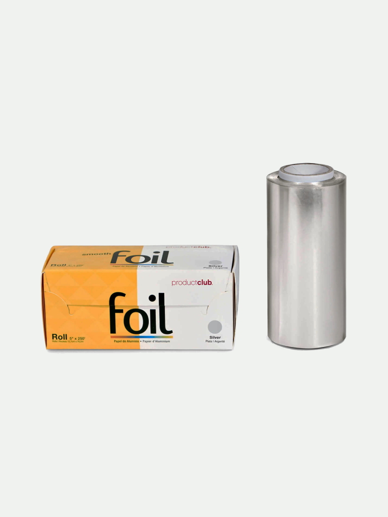 Product Club 5" x 250' Embossed Foil Roll - Silver