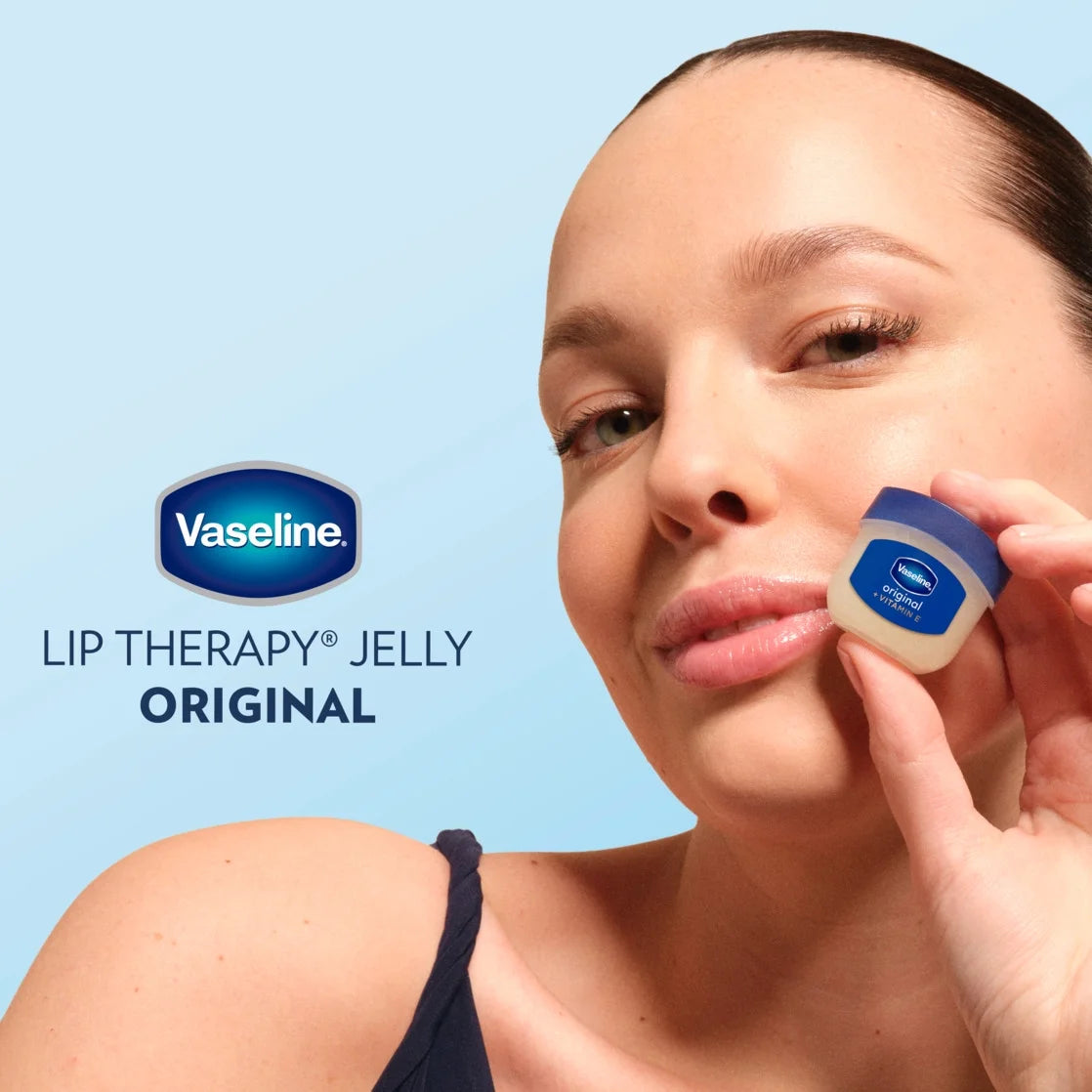 Vaseline Jelly Lip Therapy Vitamin E Original – 0.25 Oz