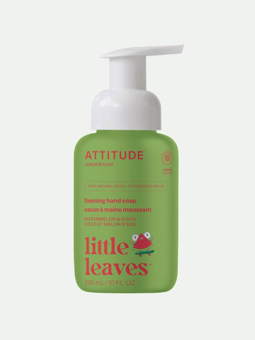 Attitude Little Leaves Foaming Hand Soap Watermelon Coco, 10 oz.