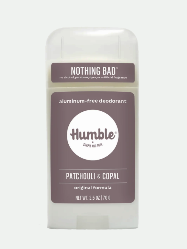 Humble All Natural Deodorant Original Patchouli & Copal 2.5oz