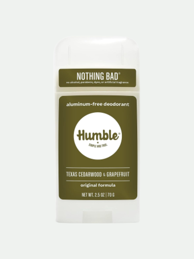 Humble All Natural Deodorant Original Cedarwood & Grapefruit, 2.5 oz.