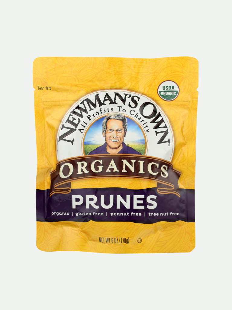 Newman's Own Organic Prunes Pitted Zipbag, 6 oz.