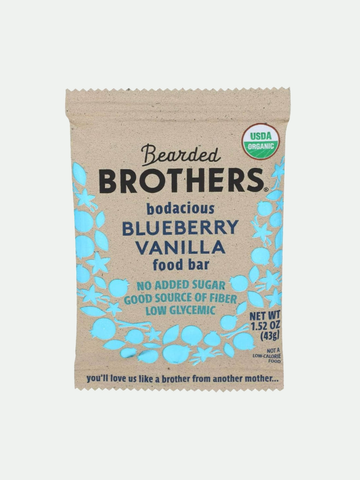 Bearded Brothers Bar Bodacious Blueberry Vanilla, 1.52 oz. 12 Pack