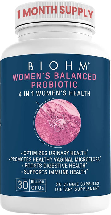 Biohm Womens Probiotic 3Ob, 30 VC.