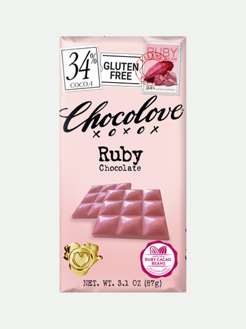 Chocolove Ruby Cacao bar ,3.1 oz