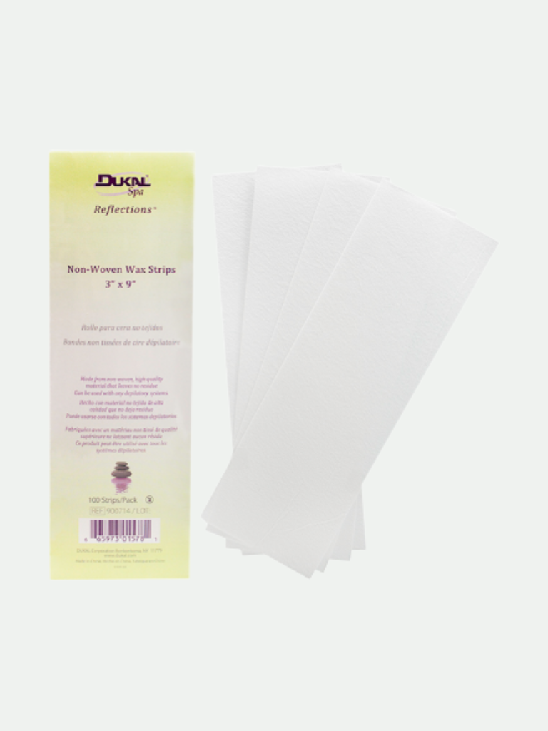 Dukal Non-Woven Wax Strips 3"x9" 100 ct.