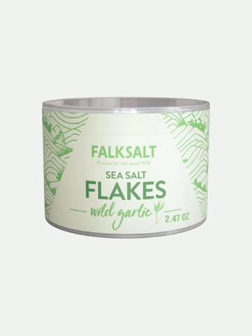 Falksalt Salt Flakes Wild Garlic, 2.47 oz.