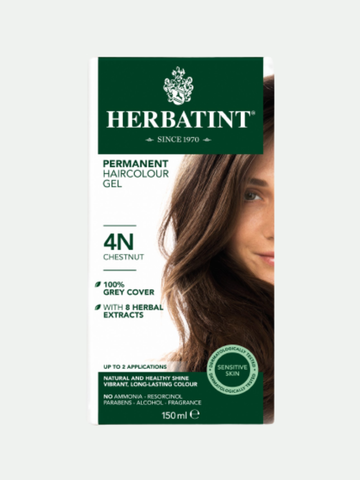 Herbatint 4N Permanent Hair Color Chestnut, 4 oz.