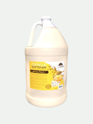 La Palm Cuticle Softener Honey Pearl 1 Gallon