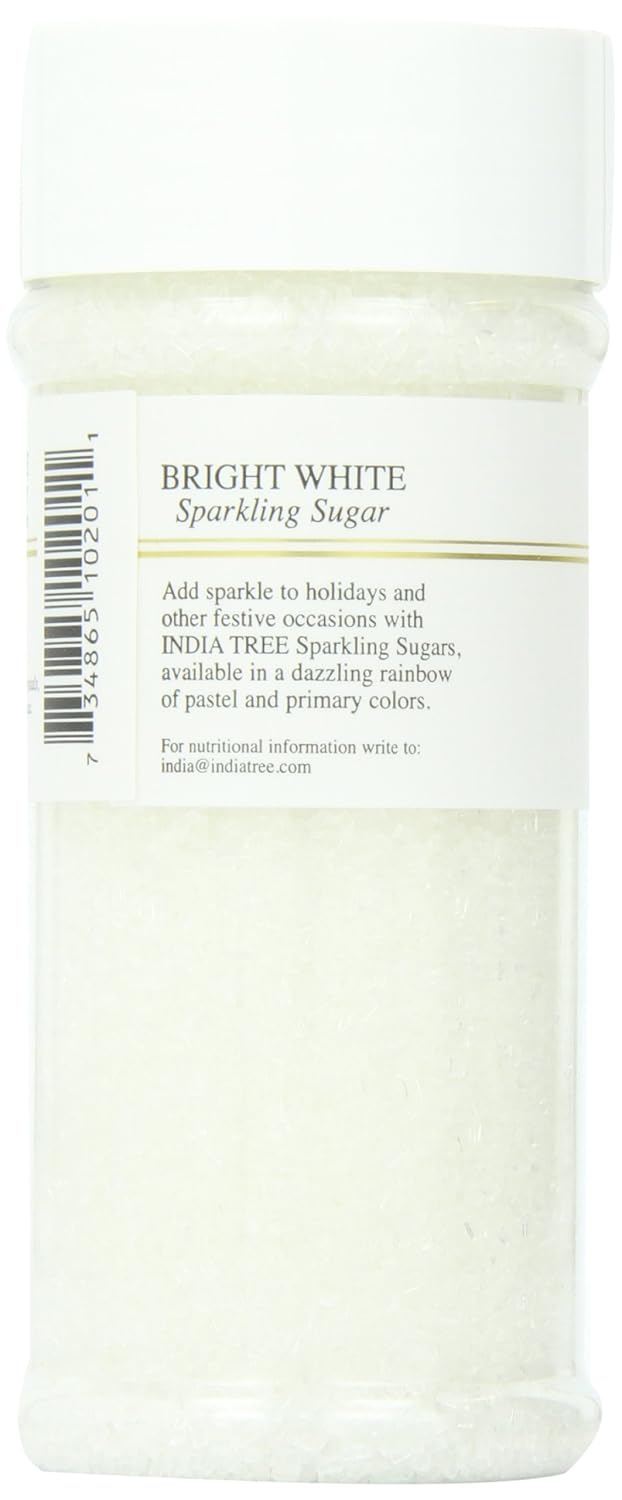 India Tree Sugar White Bright, 7.5 oz