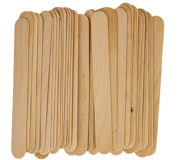 Dukal Wooden  Large Applicators 6" x 0.50", 50 ct