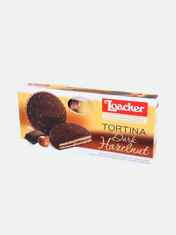 Loacker Cookie Dark Hazelnut, 4.41 OZ.