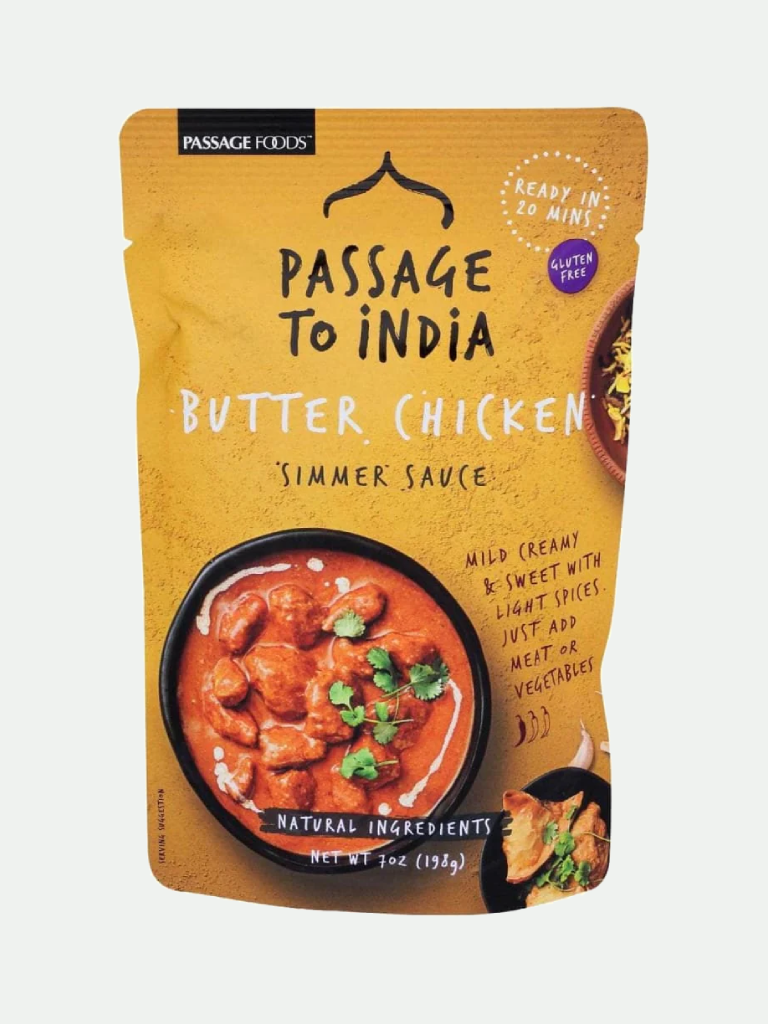 Passage Foods Sauce Simmer Butter Chicken, 7 oz.