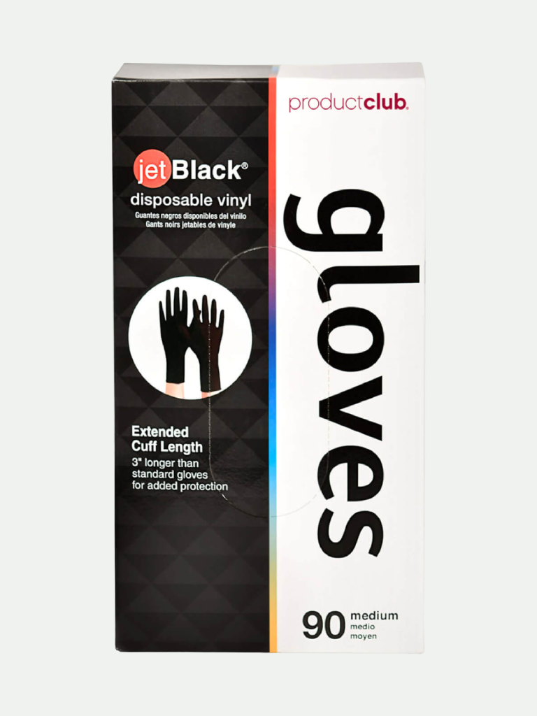Product Club Medium Vinyl Gloves, Black, 90 ct.
