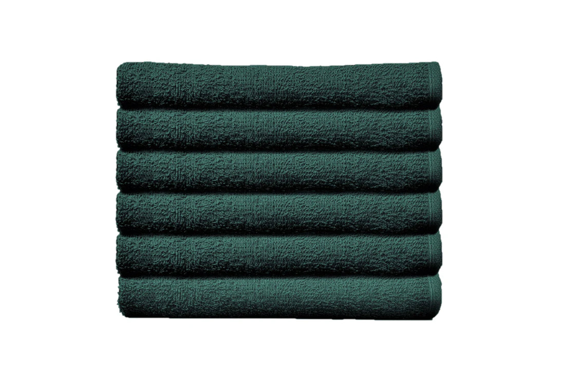 Protex Towels Edge 16" X 27" Hunter Green 12 Pack