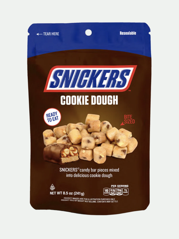 Snickers Edible Cookie Doughs Bite Size, 8.5 oz.