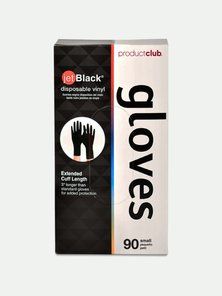 Product Club Small Vinyl Gloves, Black, 90 ct.