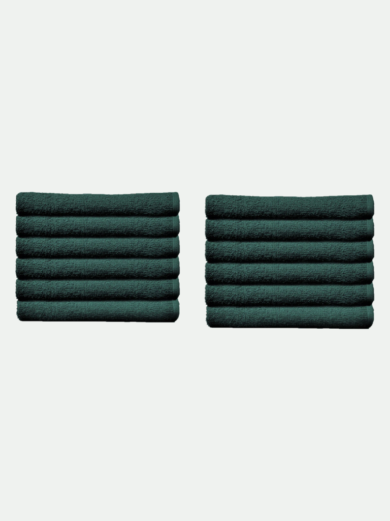 Protex Towels Edge 16" X 27" Hunter Green 12 Pack