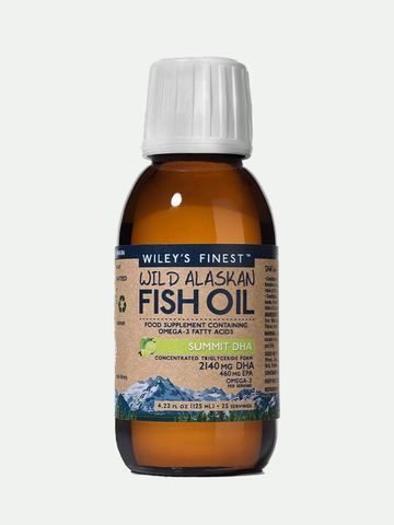 Wiley's Finest Wild Alaskan Fish Oil Summit DHA, 4.23 oz.