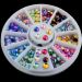 Colorful 3D Nail Art Rhinestones