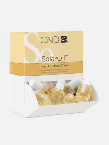 CND Solar Oil Nail & Cuticle Care Conditioner Moisturizer 40 Pack with Display