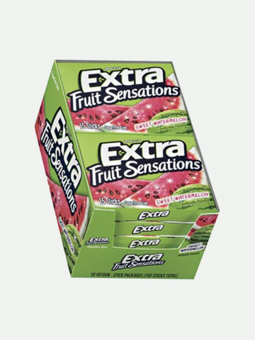 Extra Fruit Sensations Sweet Watermelon Gum