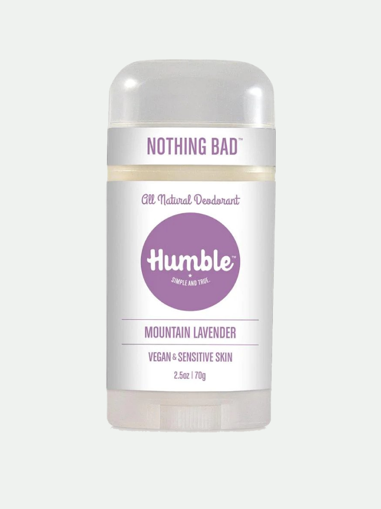 Humble All Natural Deodorant Vegan Mountain Lavender, 2.5 Oz.