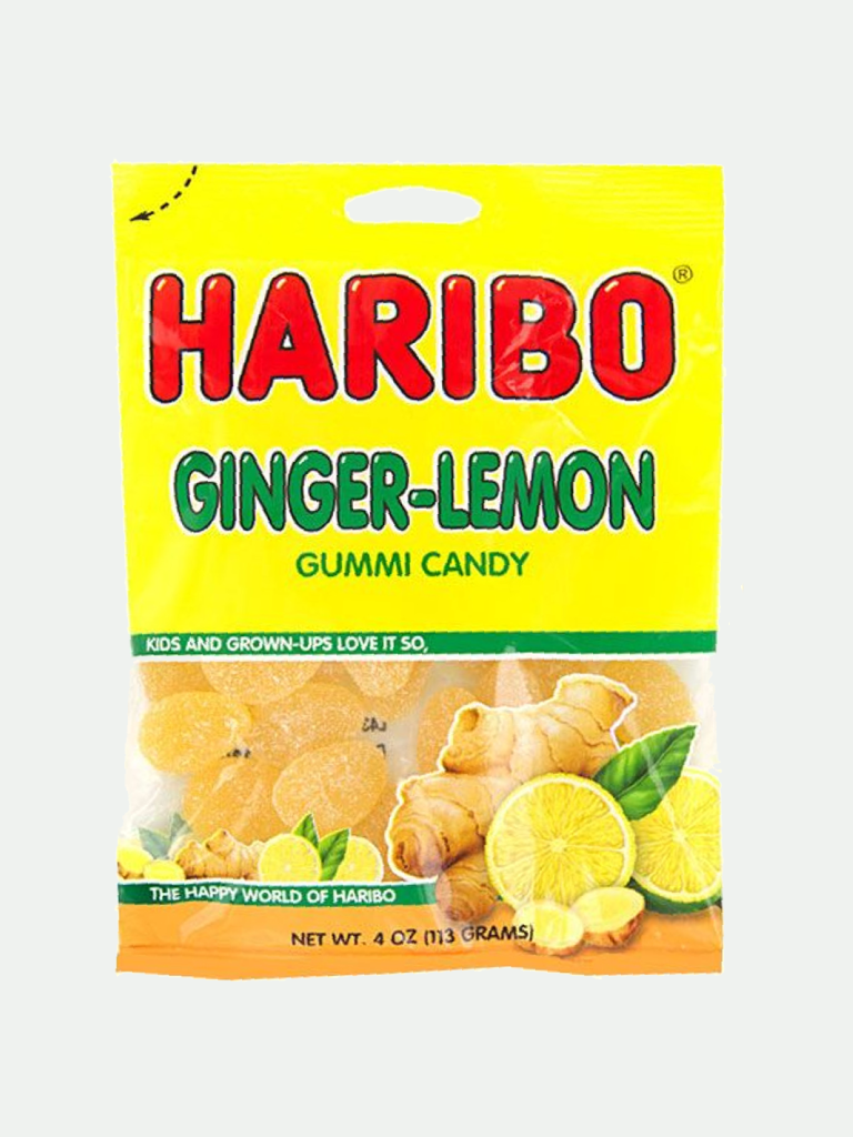 Haribo Ginger Lemon, 4.5 oz.